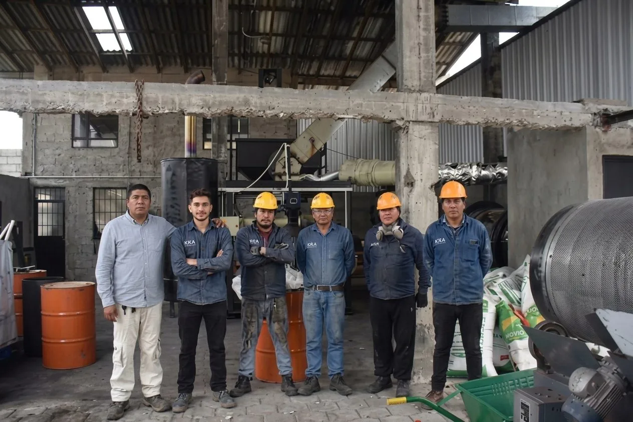 equipo de planta nina energy
